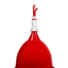 Hanging automatic bell drinker